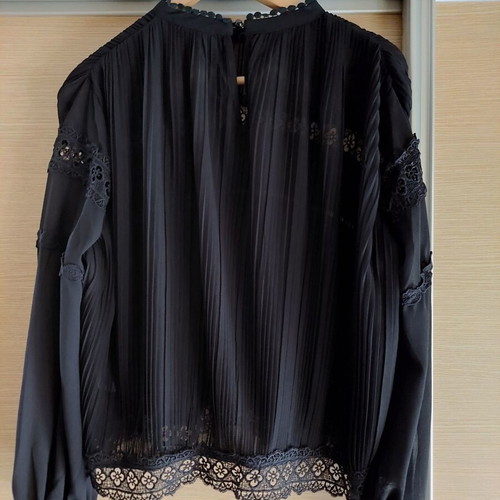 Blouse - Shirt new, size L, black