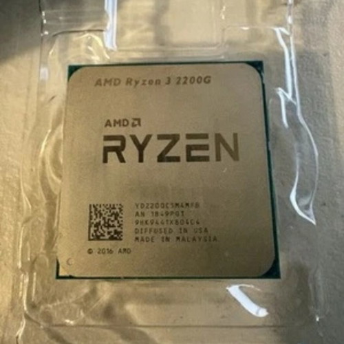 Ryzen 3 2200G processor like new, no cooler or box