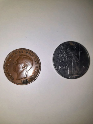 Italian coin used from 1978 with Laurel Tree