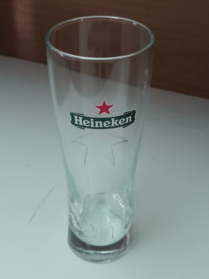 Ποτήρια μπύρας Heineken καινούργια, πακέτο 6, 0.3l