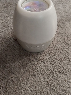 Aca Décor Balloon Night Light and Projector like new, white/grey