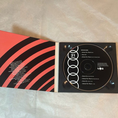 Depeche Mode Behind The Wheel CD Single Digipak like new, electronic
