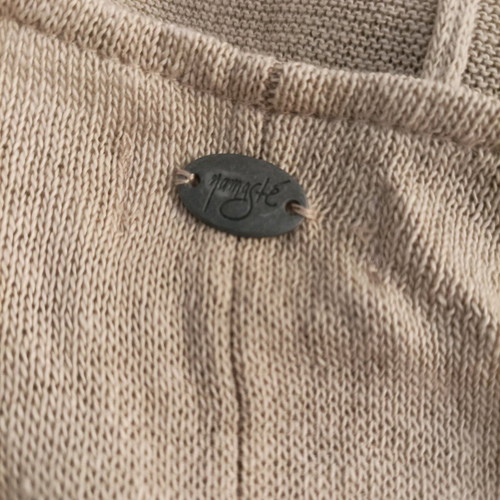 Namaste cardigan large size without buttons new beige