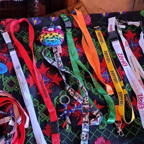 Keychains used, pack all together