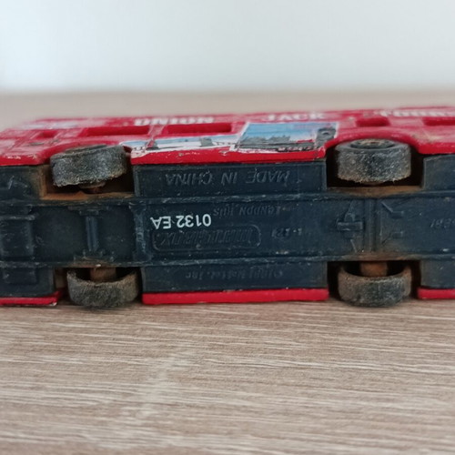 Αυτοκινητάκι Matchbox London Bus 1981 μεταχειρισμένο, Union Jack Tours