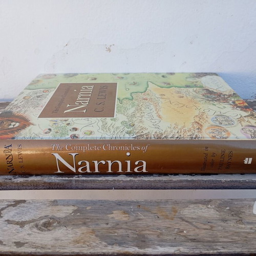 Narnia The Complete Chronicles by C.S. Lewis hardcover, new edition 1988