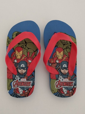 Marvel Avengers kids' flip-flops size 6.5 (16.5 cm)
