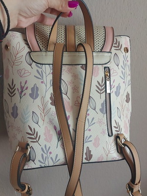 Verde backpack like new, multicolored