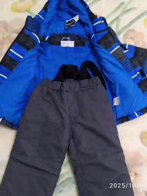 Children's set new, waterproof and windproof, blue