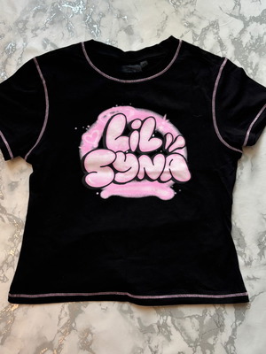 Syna World Lil Syna Women's T-shirt made to order, Nike, black pink