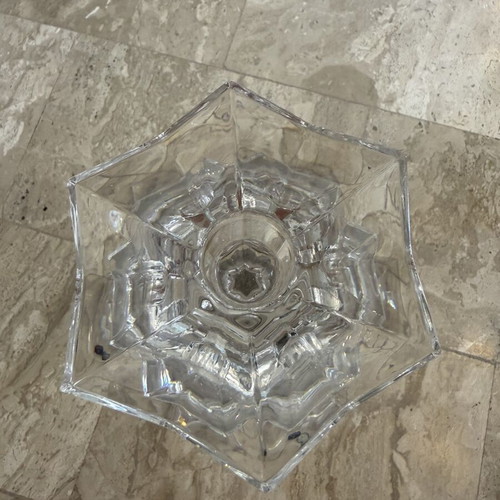 Classic Bohemian crystal candlesticks new