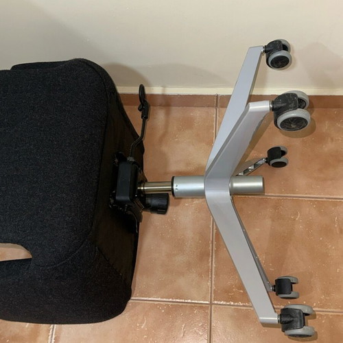 Chair with recline and height adjustment used