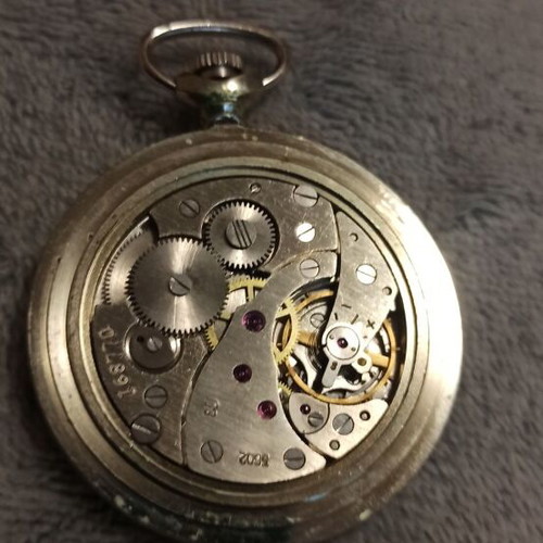 Lightning pocket watch new, mechanical, made in USSR
