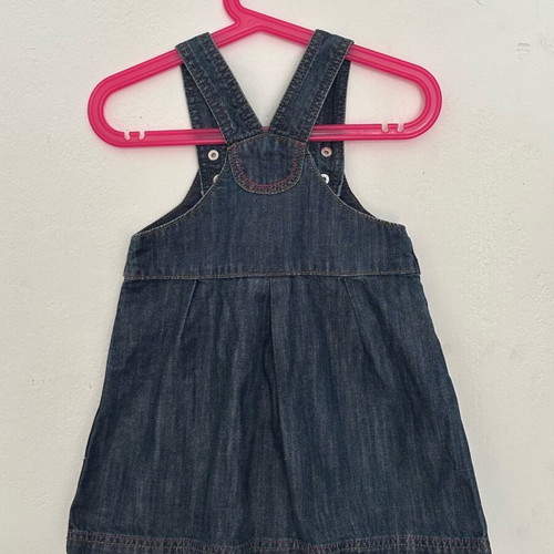 Jeans dress 18, 81 cm like new, cotton
