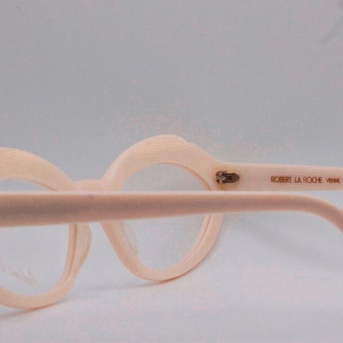 Robert La Roche Vintage 80s Eyeglasses New, Model 315 White