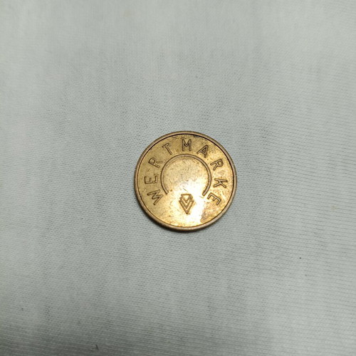 Karcher token coin used, diameter 22 mm