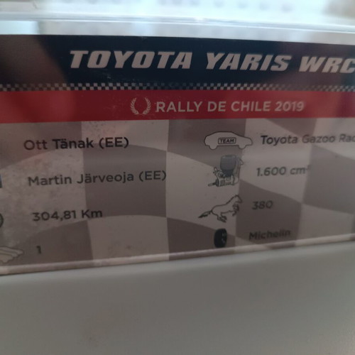 Toyota Yaris WRC 2019 like new
