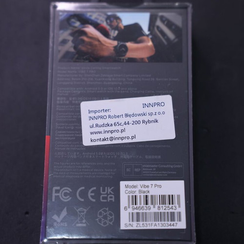 Zeblaze Vibe 7 Pro Smartwatch new, AMOLED display, Bluetooth calls