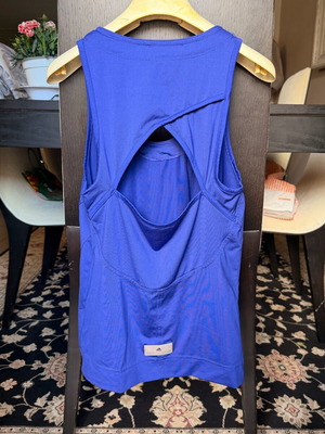 Adidas x Stella McCartney sports top S blue like new