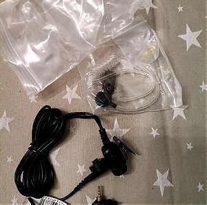 Ακουστικό Ear Hook UHF/VHF με PTT μικρόφωνο για ασύρματο πομποδέκτη