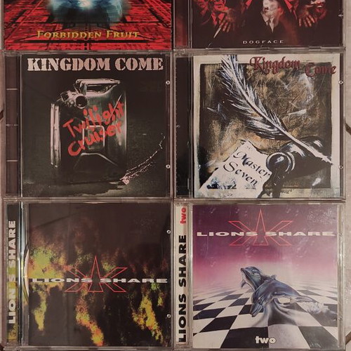 Heavy Metal CD collection, 23 albums