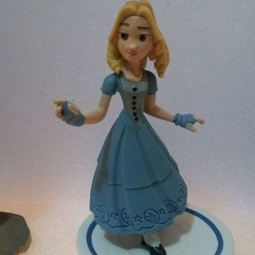Disney princess figures set Jasmine Mulan Cinderella 9cm like new
