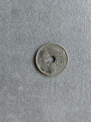 5 Lepta 1912 used
