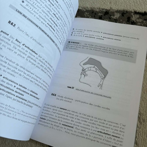 Book La phonétique du français like new