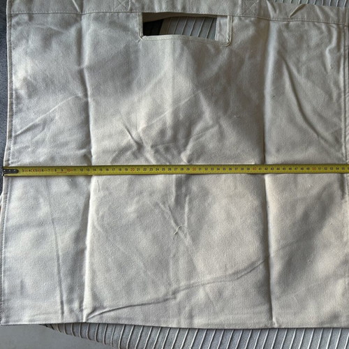 Avene beach bag new, white and orange, shoulder style