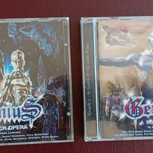 Genius 2 CD albums like new, prog metal from Italy
