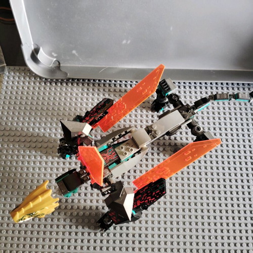 Lego Ninjago dragon used
