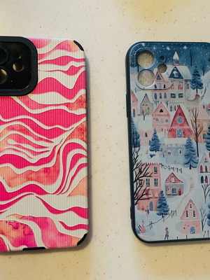 Set of 2 iPhone 12 cases lightly used
