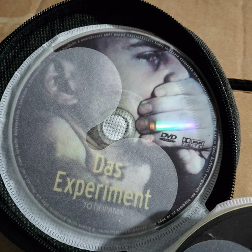 Das Experiment DVD movie used, thriller