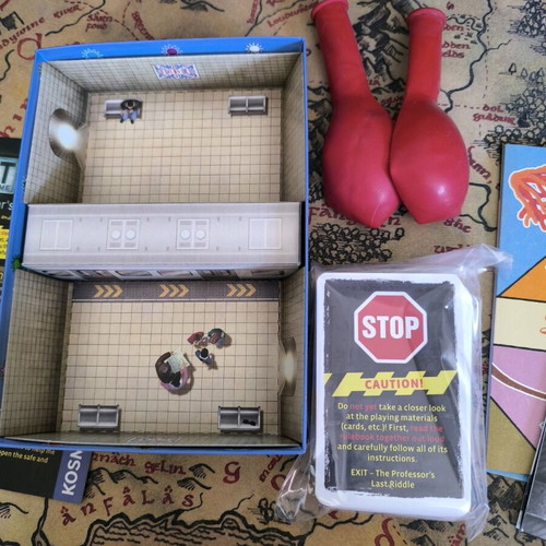 Exit The Professor's Last Riddle board game new