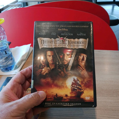 DVD Pirates of the Caribbean The Curse of the Black Pearl like new