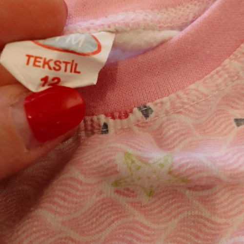 Girls' pajama set size 12 like new