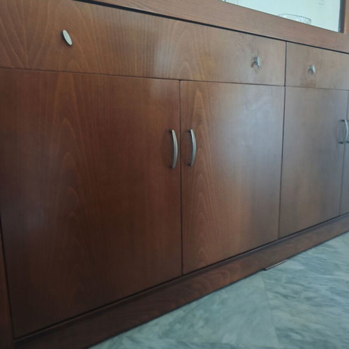 Living room and dining furniture set like new, solid wood