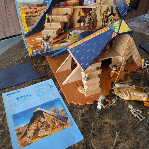 Playmobil History 5386 Pharaoh's Pyramid set like new