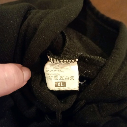 Travis Scott Teen Hoodie Size XL Black Like New