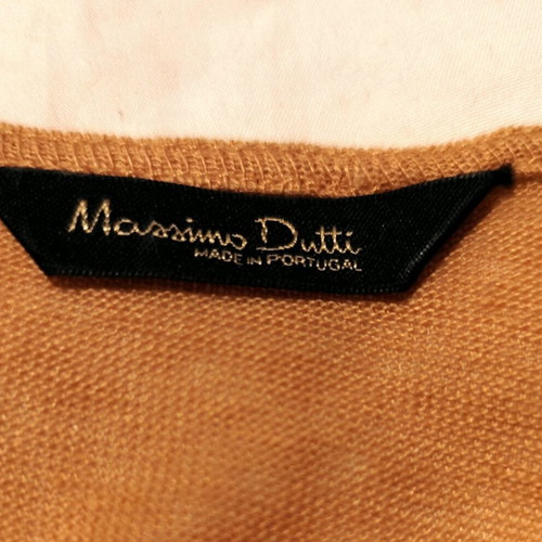 Massimo Dutti Mustard Blouse Like New With Unique Bust