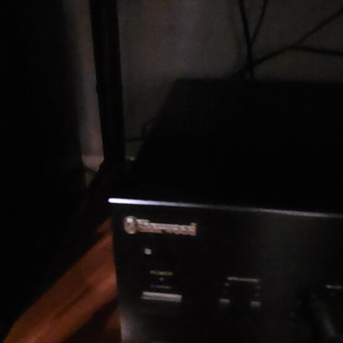 Sherwood sound amplifier used with equalizer and Wharfedale speakers