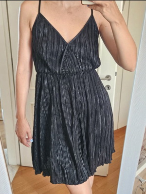 Pull & Bear black shiny dress, size Small