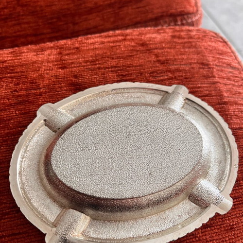 Stainless steel ashtray like new