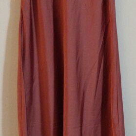 Reserved women's satin dress NL new, dark salmon color, size L