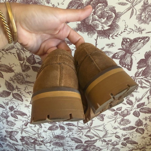 Viral Stradivarius Loafers size 36, genuine leather, like new