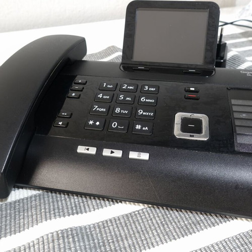 Gigaset DL500A hybrid analog/ISDN premium phone with digital answering machine