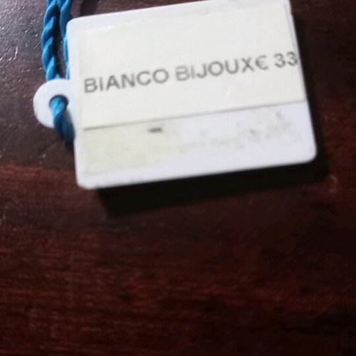 Bianco jewelry set new, colorful turquoise necklace and earrings