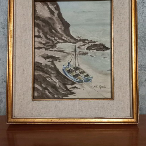 Oil painting signed used 30x35