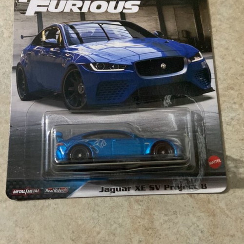 Hot Wheels Fast and Furious Jaguar XE SV like new