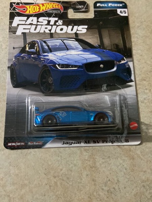 Hot Wheels Fast and Furious Jaguar XE SV like new
